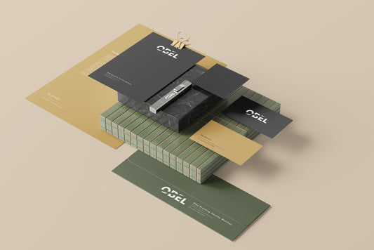 Obel - An Elegant branding identity mockups set